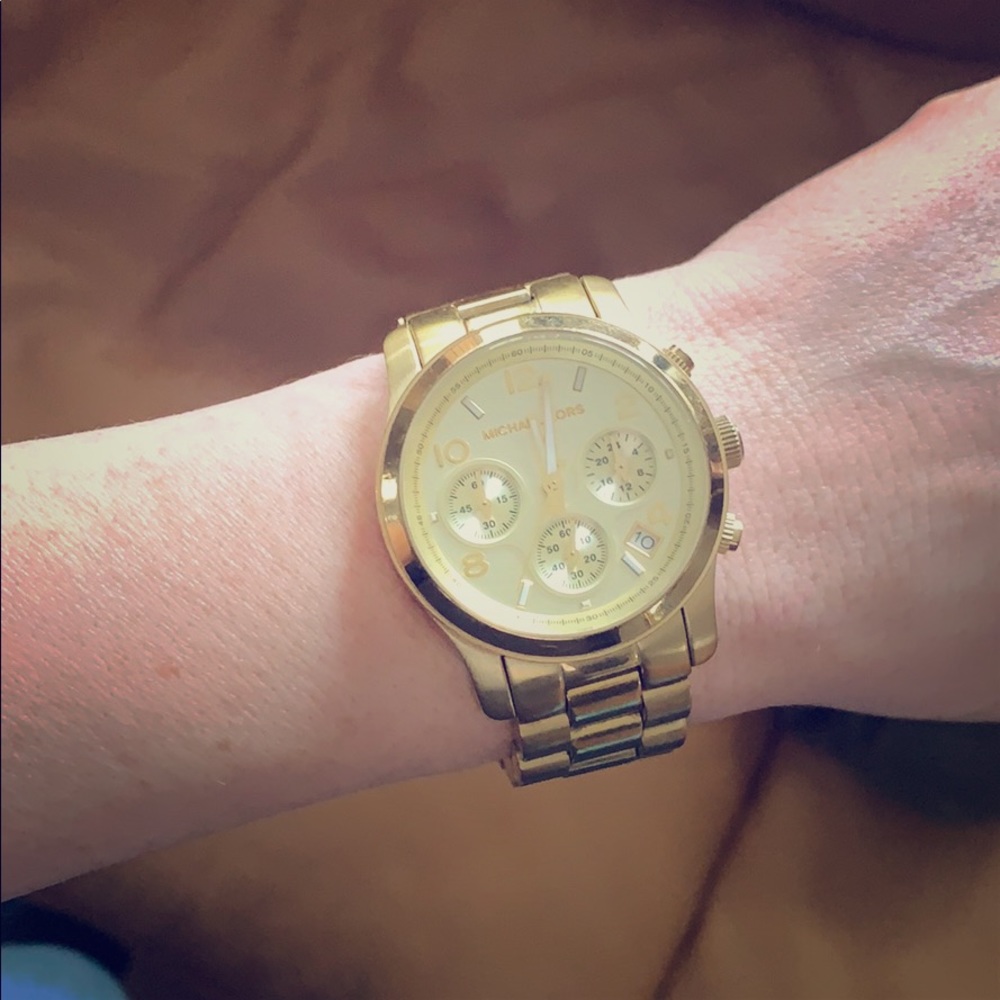 Michael Kors stainless steel watch